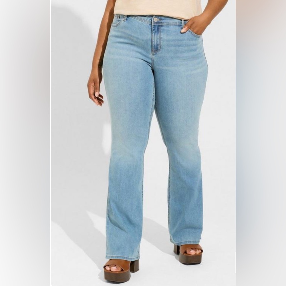 Torrid Luxe Mid-Rise Jeans